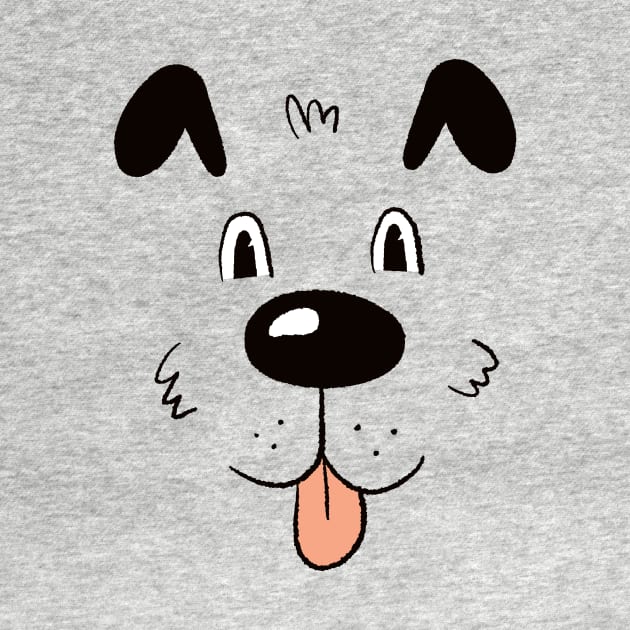 Hunde Kopf/Gesicht Shirt by A&P